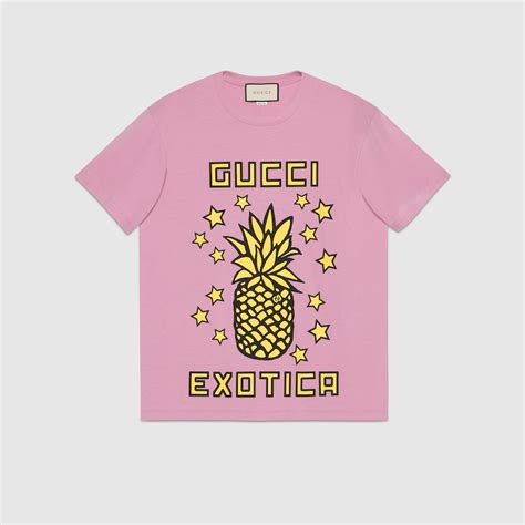 gucci pineapple chain|Gucci pineapple shirt.